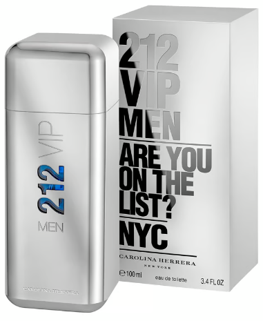 Perfume Carolina Herrera 212 Vip Men Hombre 100 ml EDT